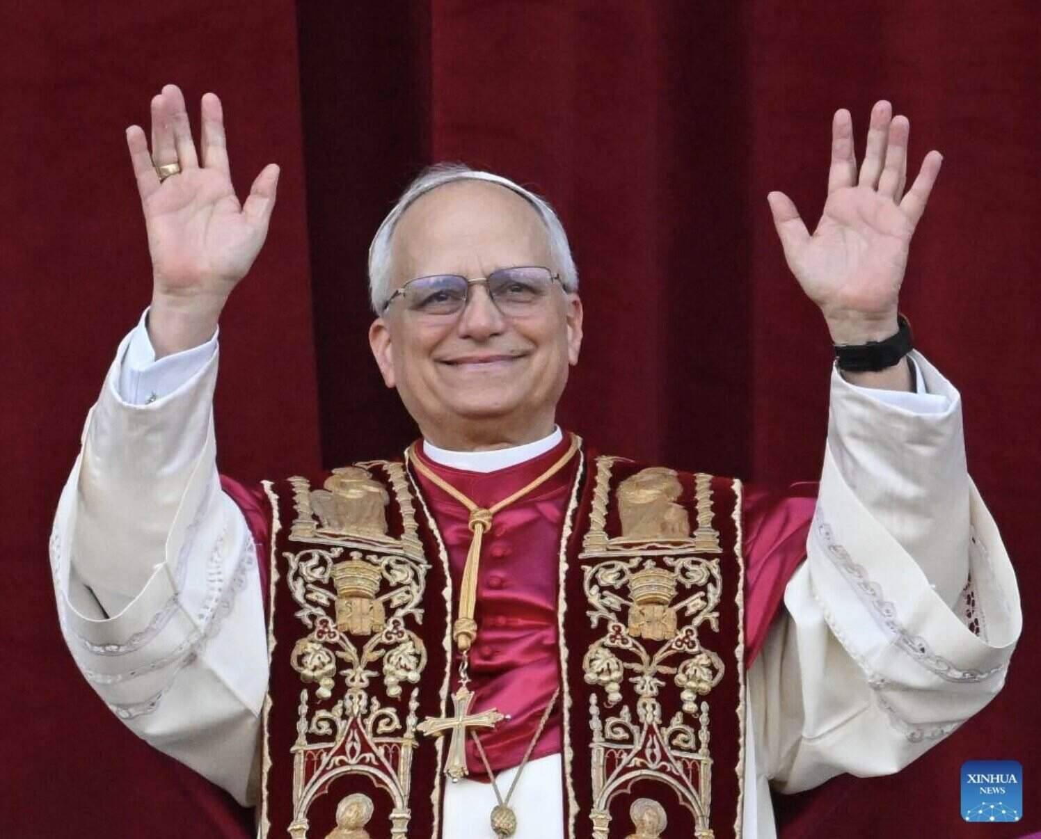 Pope Leo XIV, 69 years old. Photo: Xinhua