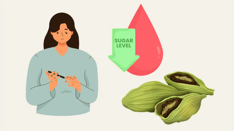 Lower blood sugar, improve digestion with cardamom