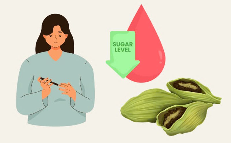 Lower blood sugar, improve digestion with cardamom