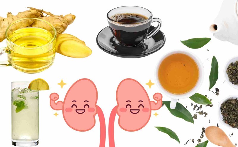 Adding some drinks can protect the kidneys. Graphics: Ha May