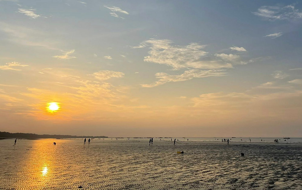 Bai bien Tra Co, Quang Ninh. Anh: Luong Nhat Le