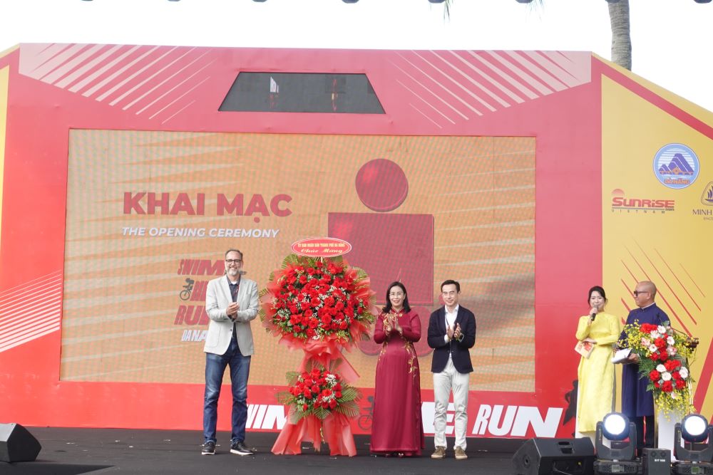 Su kien nam nay danh dau mot cot moc lich su voi ky niem 10 nam IRONMAN hien dien tai Viet Nam. Anh: Tran Thi