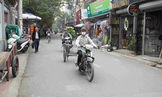 Hà Nội sẽ bắt đầu kiểm định khí thải xe máy từ 2027. Ảnh: Xuyên Đông