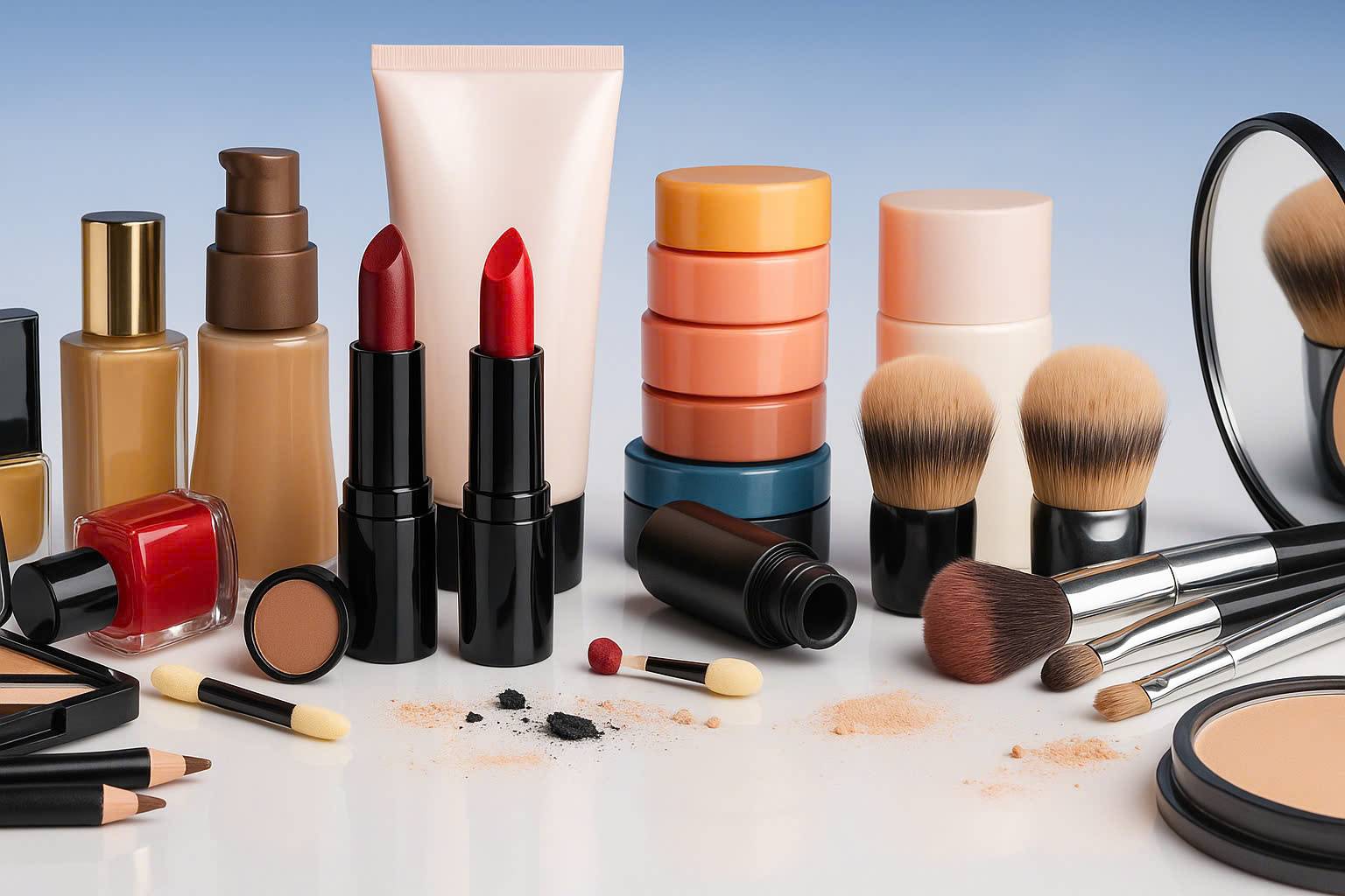 A series of cosmetics were recalled. Photo AI