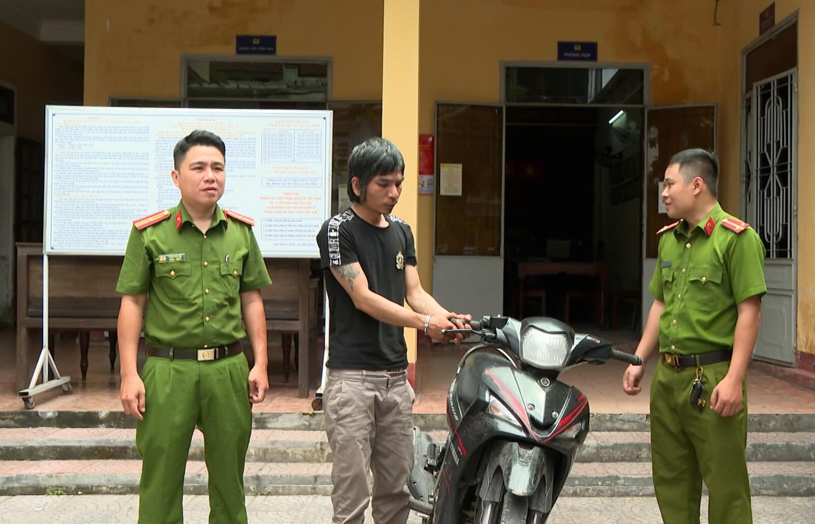 Ho Ty was arrested for theft. Photo: Provided by the police