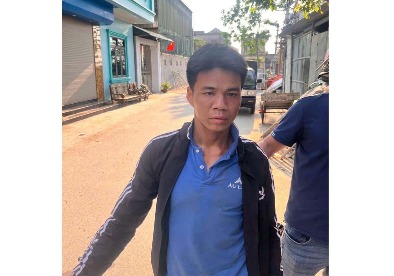 Đối tượng Bùi Văn Thiệu. Ảnh: Công an Bắc Ninh

