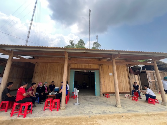 Hàng trăm hộ dân tại Lào Cai được hỗ trợ xây nhà kiên cố. Ảnh: Cục Quản lý đê điều và Phòng, chống thiên tai. 