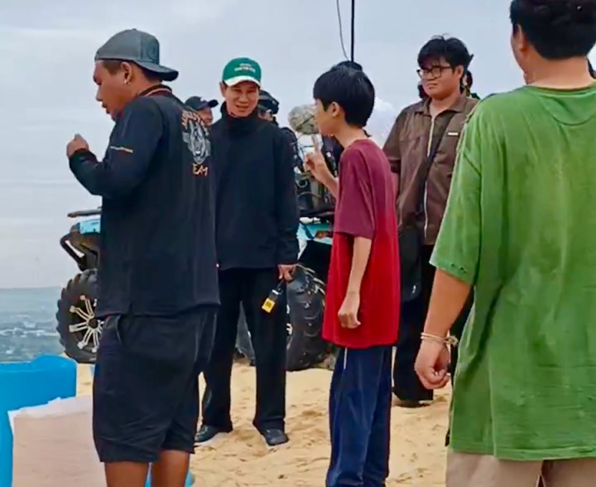 Dao dien Ly Hai tai Bau Trang. Anh: Khanh Vinh