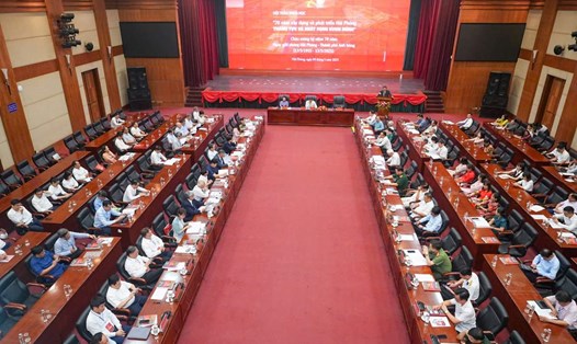 Hải Phòng tổ chức hội thảo nhìn lại 70 năm xây dựng và phát triển thành phố. Ảnh: Cổng TTĐT Hải Phòng