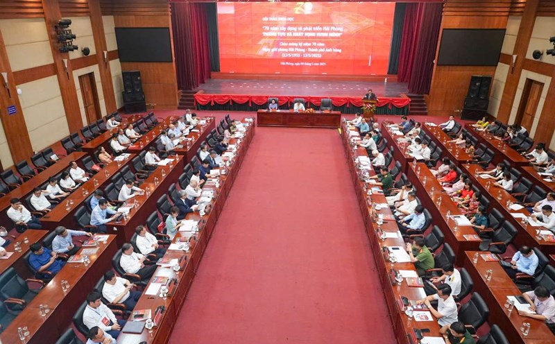 Hai Phong is preparing to look back on 70 years of building and disseminating the gothic city. Photo: Hai Phong Portal