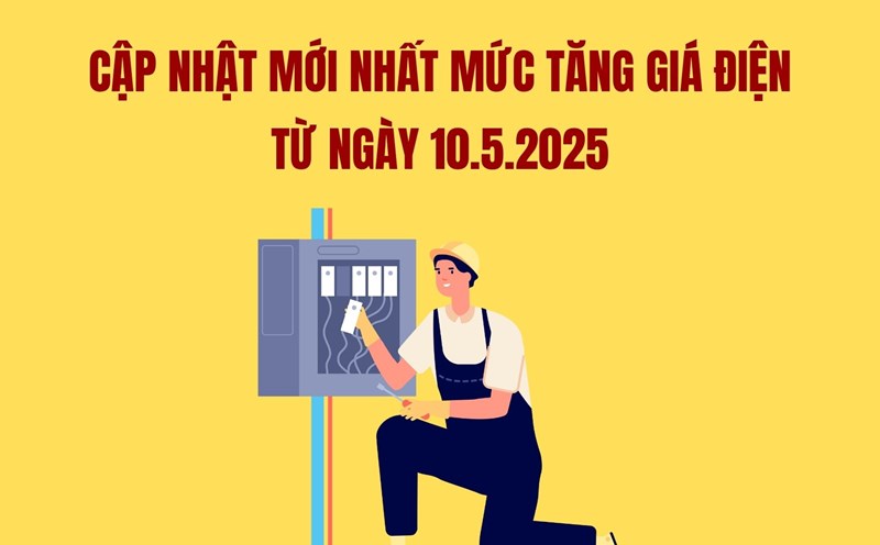 Latest update on electricity price increase from May 10, 2025