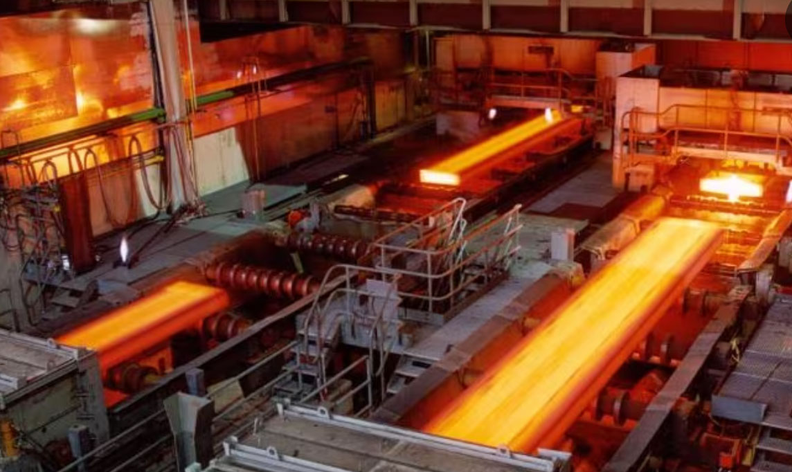 The steel rolling factory project has a designed capacity of 600,000 tons/year. Photo: Vinh Phuc Provincial People's Committee