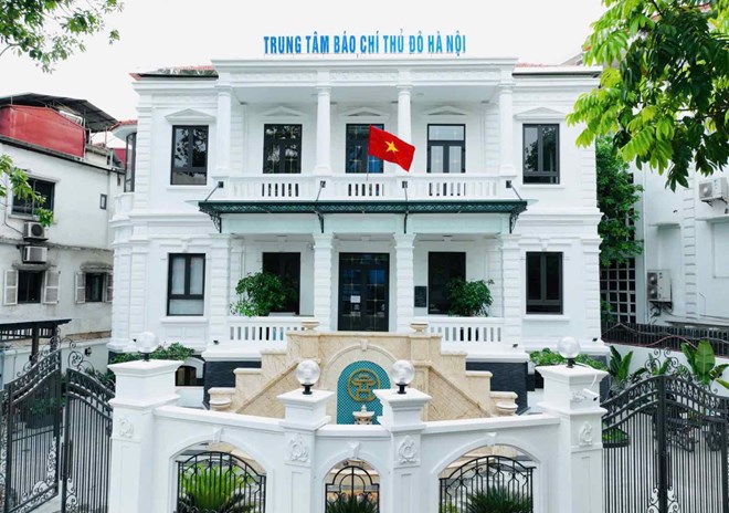 Loạt công nghệ hiện đại tại Trung tâm Báo chí Thủ đô Hà Nội