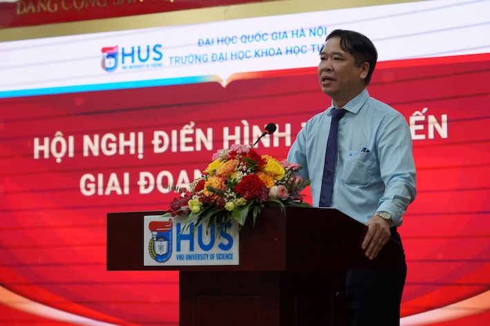 GS.TS.Le Thanh Son, Hieu truong Truong Dai hoc Khoa hoc Tu nhien, DHQGHN nhiem ky 2025-2030. Anh: