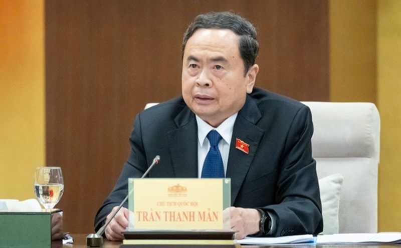 Politburo member and National Assembly Chairman Tran Thanh Man is Chairman of the Committee for the draft amendments and supplements to a number of articles of the 2013 Constitution. Photo: National Assembly Office