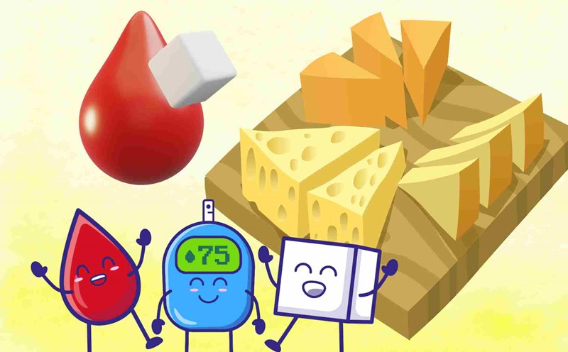 Unexpected benefits of cheese for people with high blood sugar