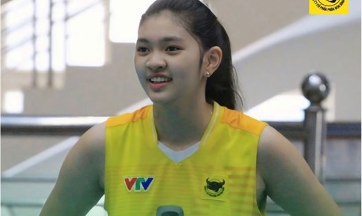 Đội Long An gặp Đắk Lắk tại giải bóng chuyền trẻ quốc gia 2025. Ảnh: VTV Bình Điền Long An