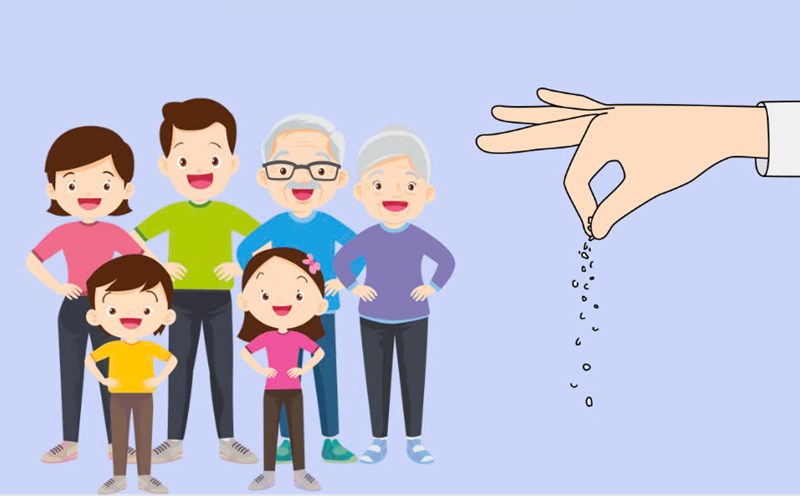 Salty, healthy snacks