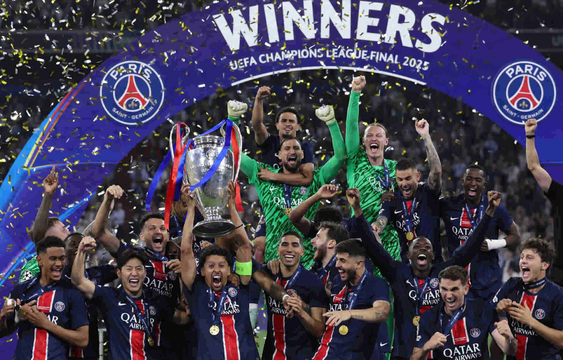 Champions League se la ban dap de PSG tien xa hon nua.  Anh: AFP