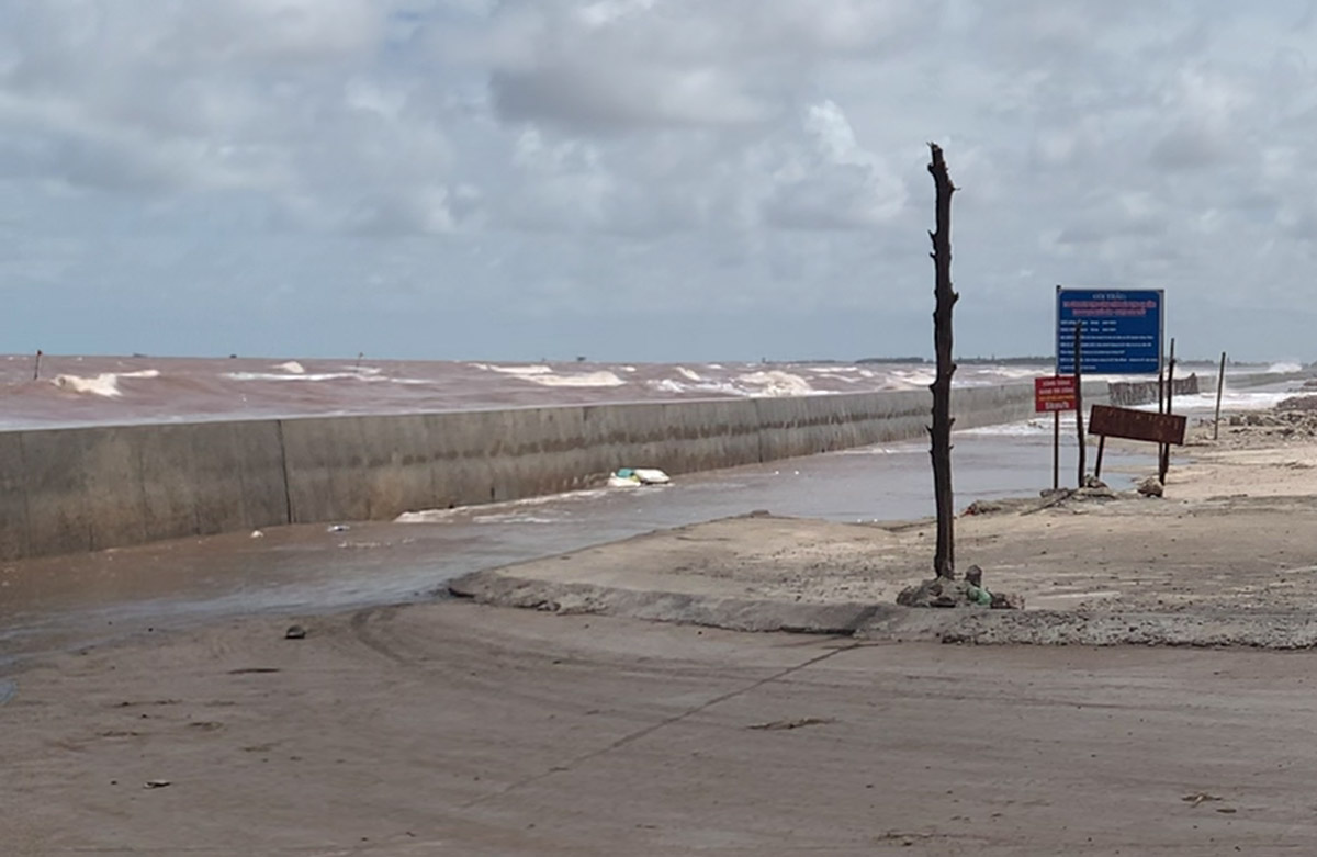 La zona costera de Quat Lam Town (distrito de Giao Thuy, provincia de Nam Dinh). Foto: HA VI
