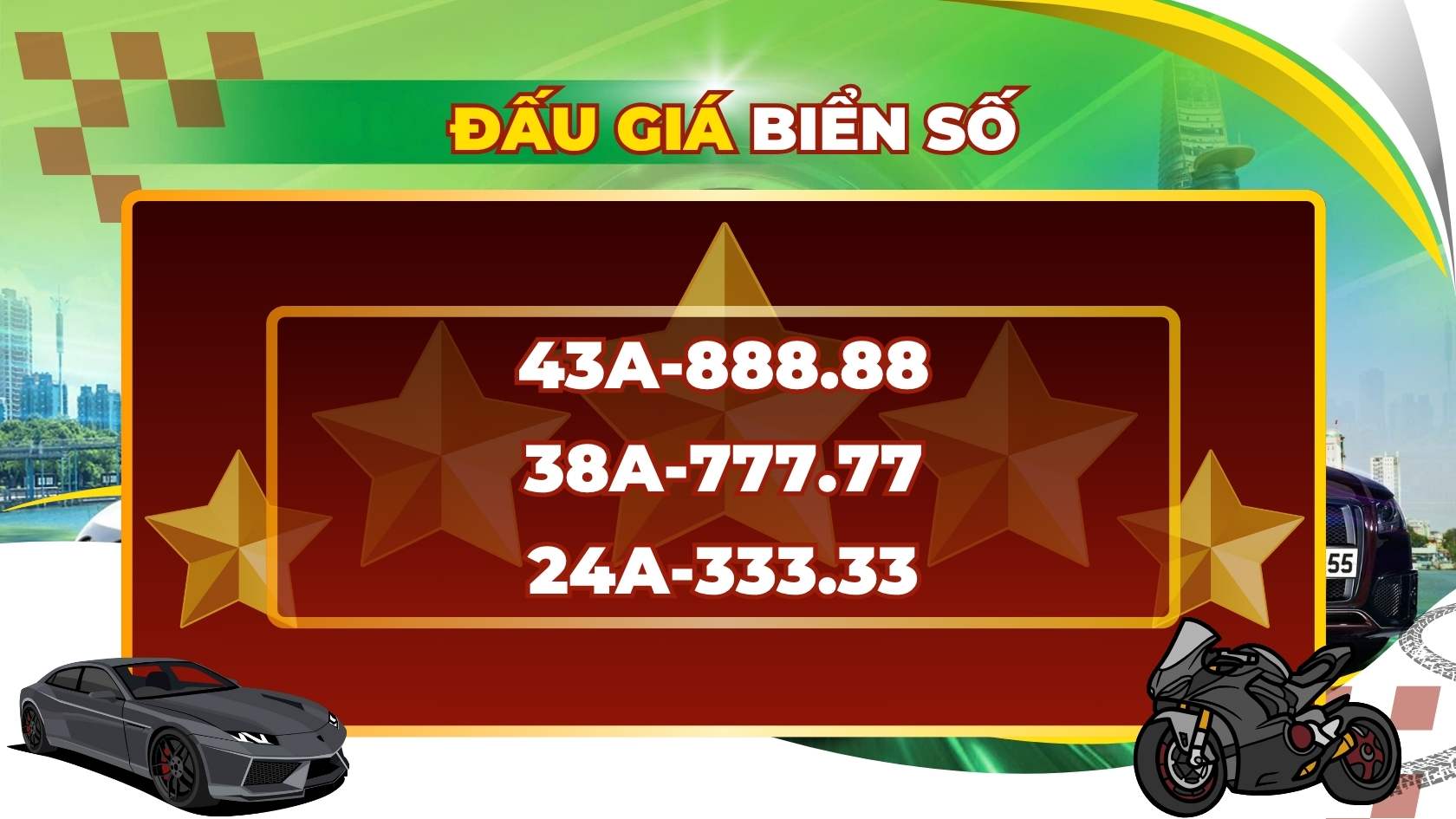 La gran cantidad de numeros estara disponible en la subasta el 4-5.6
