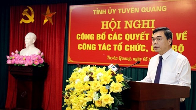 Bổ nhiệm, chuẩn y nhân sự ở Huế, Thái Bình, Bắc Kạn, Tuyên Quang