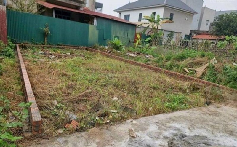 Fully legal subdivided land in the suburbs of Hanoi is attracting investors. Photo: Thu Giang