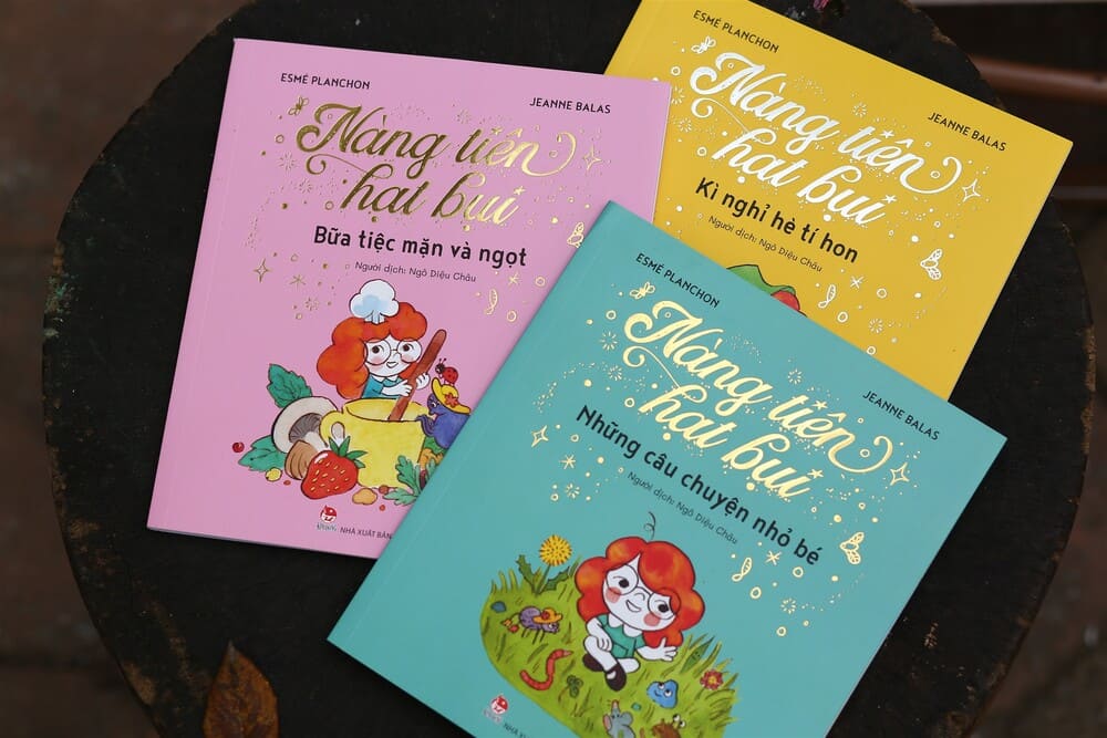 Kim Dong Publishing House lanzo una serie de buenos libros para niños en el verano de 2025. Foto: Kim Dong Publishing House