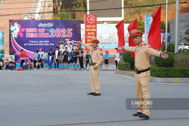 Công an tỉnh Điện Biên phạt hơn 13.000 trường hợp vi phạm giao thông. Ảnh: Quang Đạt