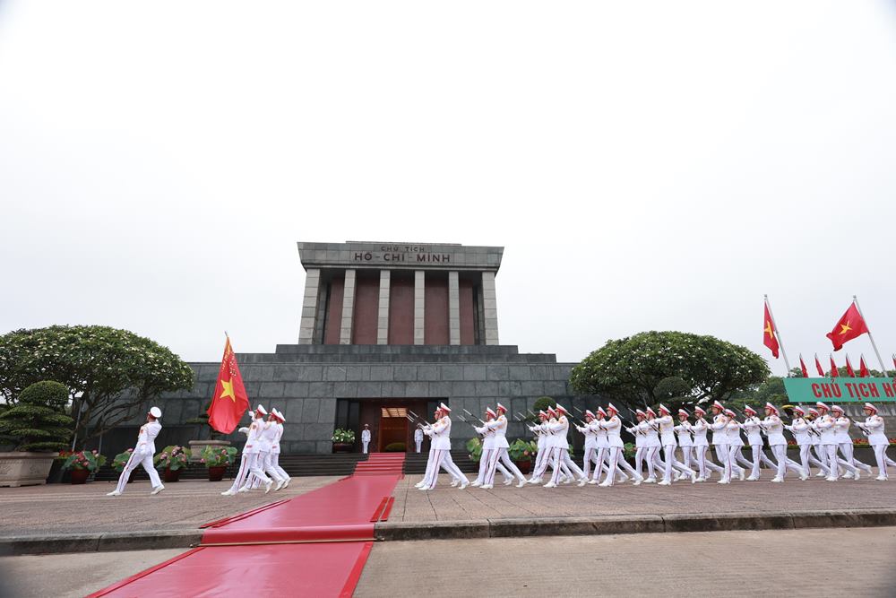 The Ho Chi Minh Mausoleum will be temporarily suspended from June 2 to July 31, 2025. Photo: Hai Nguyen