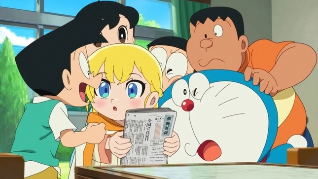Phim dien anh cua Doraemon thu hon 100 ti dong o Viet Nam. Anh: Nha san xuat phim