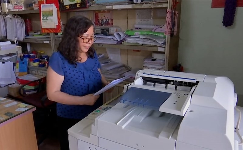 Business households will declare and declare taxes on actual revenue. Photo: Viet Bac.