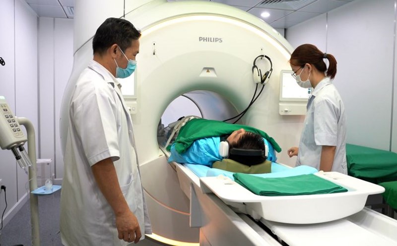 Cho Ray Hospital performs thousands of different diagnoses every day with the support of modern machinery. Photo: Provided by Cho Ray Hospital