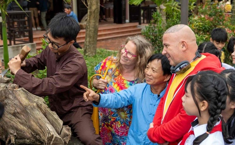 Image at the Kim Bong Traditional Craft Village Festival, Hoi An in 2024. Photo: Tran Thi