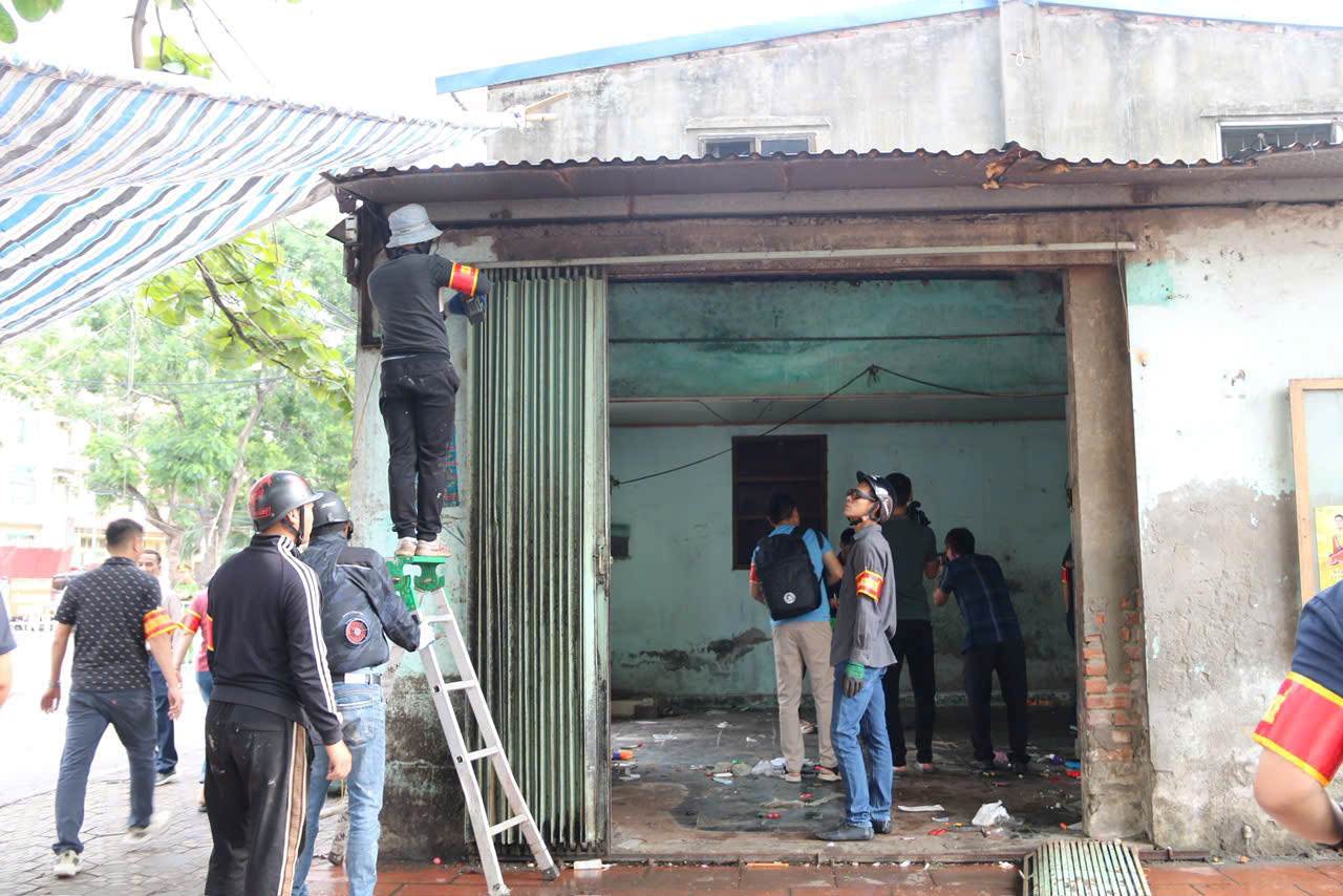 Kien un distrito, Hai Phong, obligo a la adquisicion de tierras a implementar el Proyecto Hanh Phuc Flower Garden. Foto: Vu Duyen