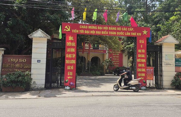 Tien Ninh Ve Ward People's Committee (Bac Ninh City). Photo: Van Truong