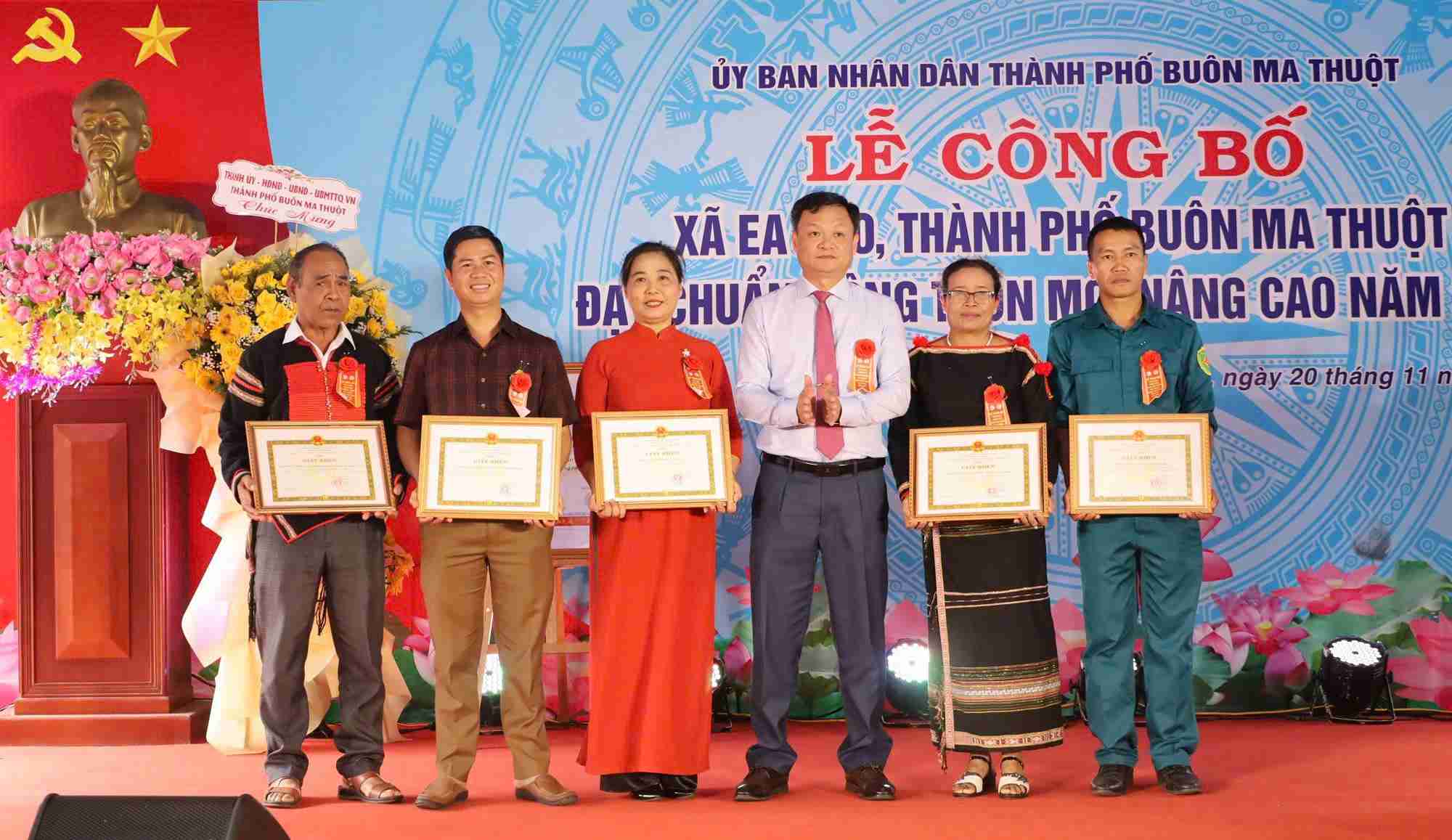Nhieu dia phuong o thanh pho da can dich nong thon moi va nong thon moi nang cao. Anh: Bao Trung