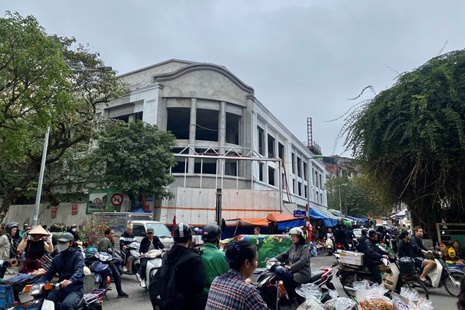 Hanoi reorganizo el trafico en las calles Hang Khoai y Cao Thang a partir del 11 de junio. Foto: Anh Vu