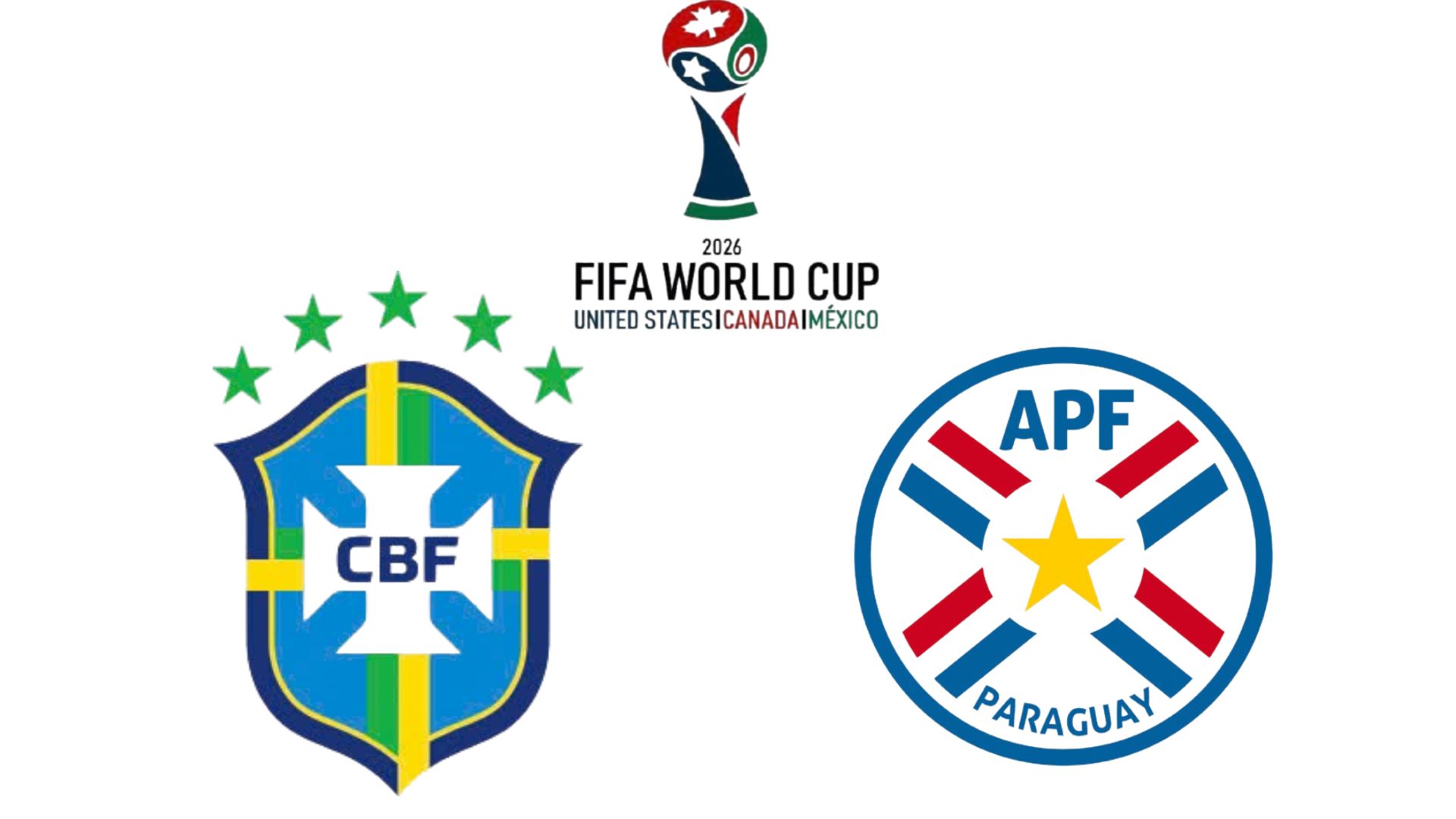 Brasil confronta a Paraguay en el clasificatorio de la Copa Mundial 2026. Grafico: Van An