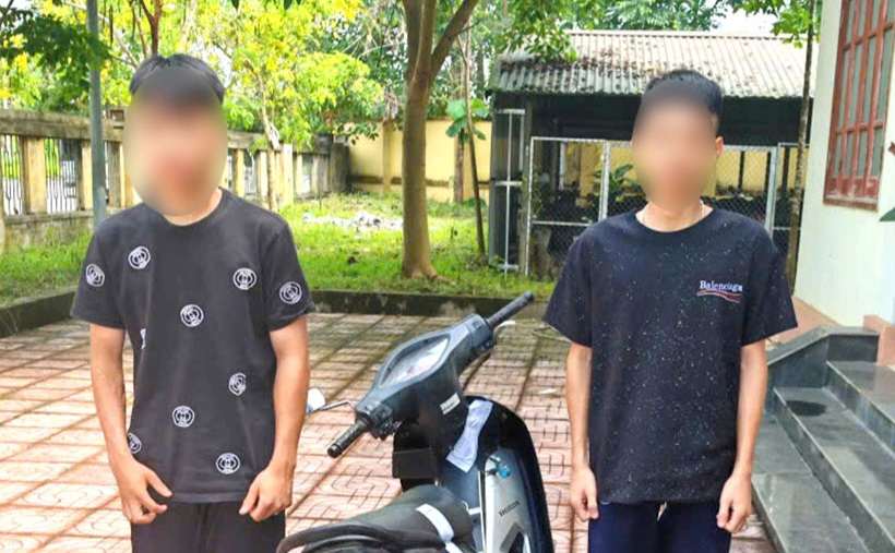 Confiscate the speed of motorbikes in Tuyen Quang. Photo: Tuyen Quang Police