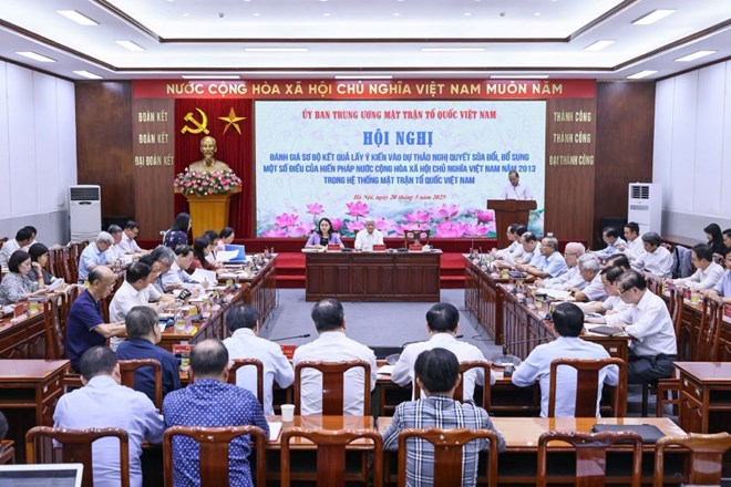 Quy định mới về cơ quan Ủy ban Mặt trận Tổ quốc Việt Nam cấp tỉnh, cấp xã