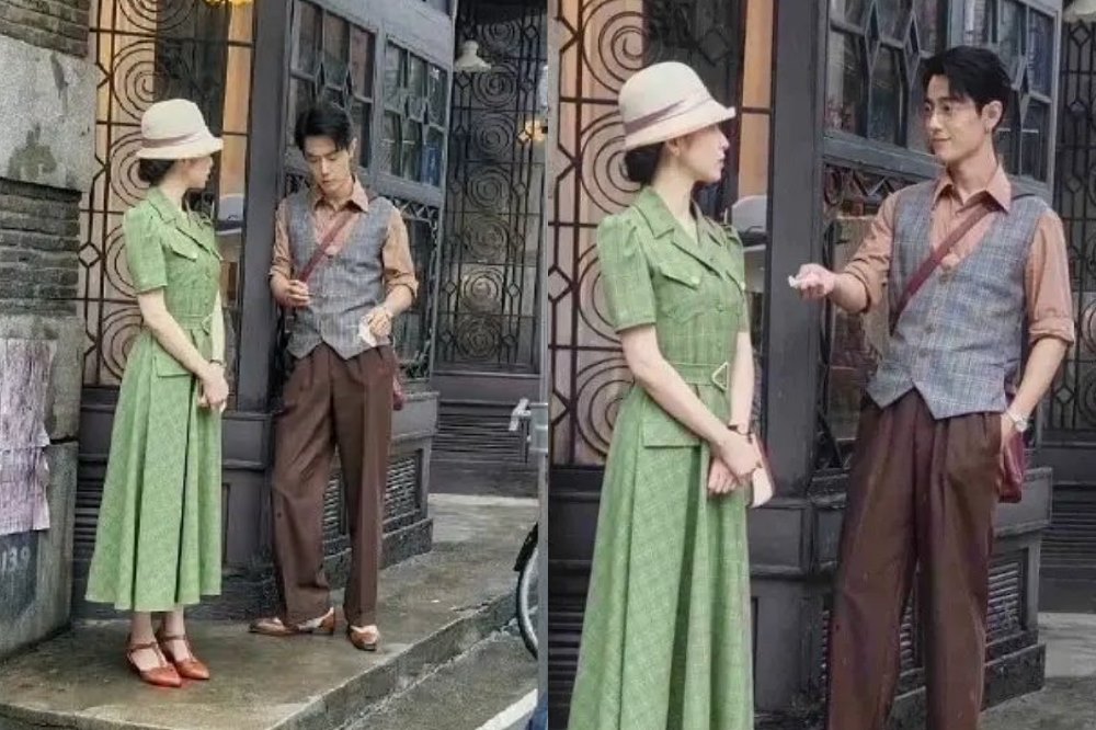 Tieu Chien khien fan that vong vi voc dang gay, thap nho khi dung canh Chau Vu Dong. Anh: Cat tu video