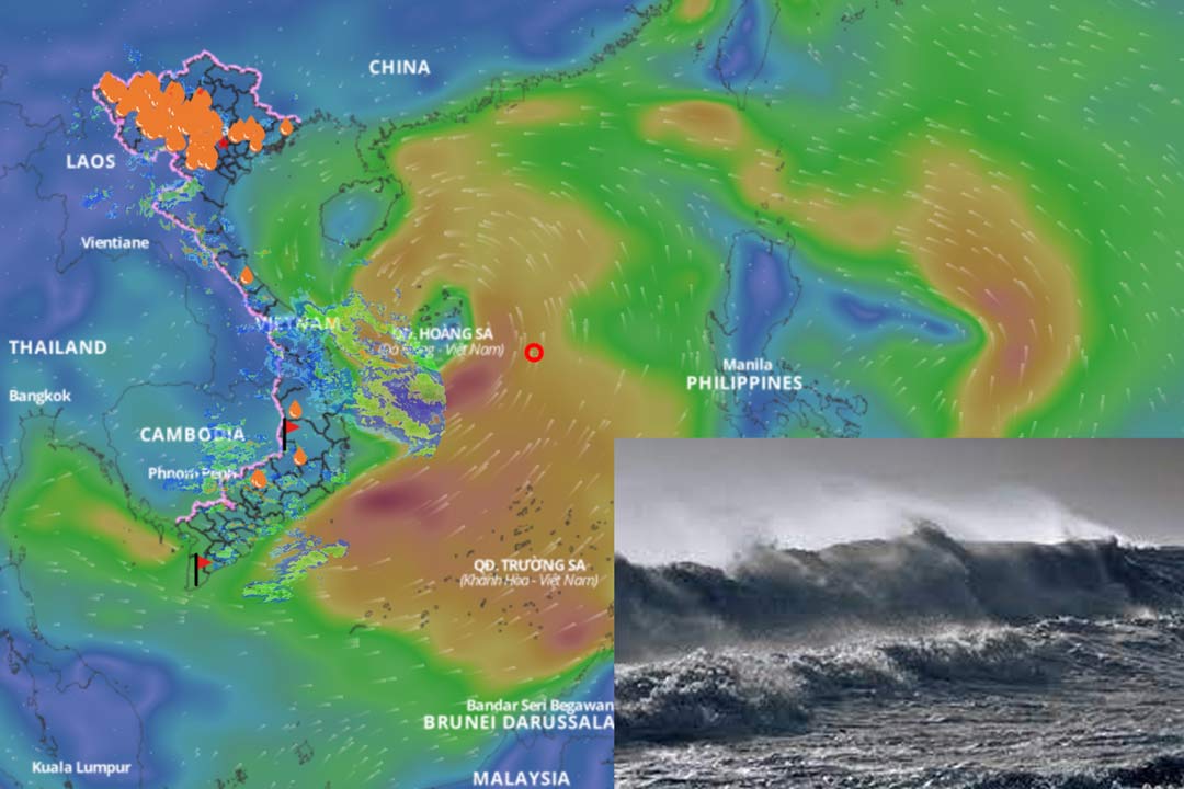 Pronosticar la ubicacion del Centro de tormenta No. 1 cuando se forma y la ruta despues