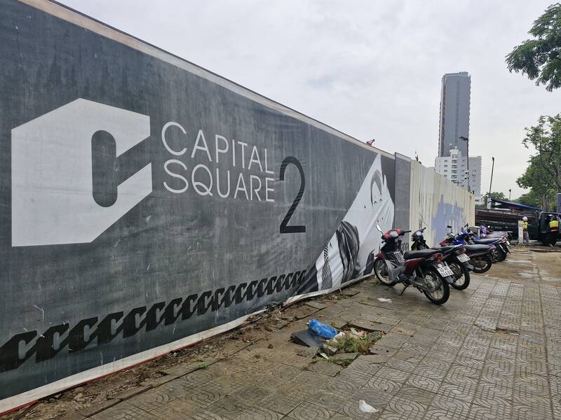 Un rincon del Proyecto de Area Urbana de Capital Square 2 (Distrito de Son Tra, Ciudad Da Nang). Foto: Thu Giang