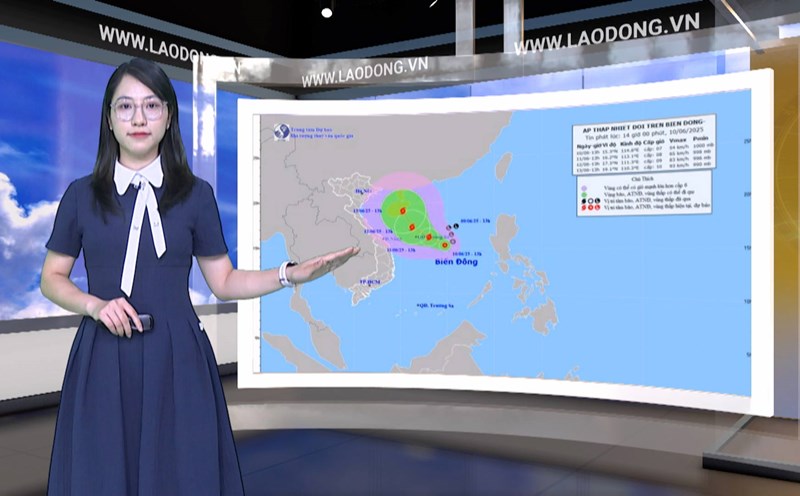 Weather forecast for tonight and tomorrow, June 11