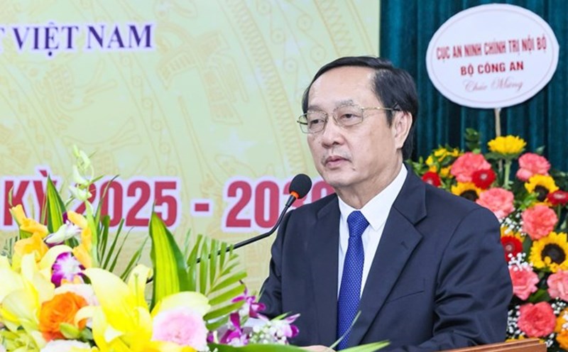 Mr. Huynh Thanh Dat - Member of the Party Central Committee, Deputy Head of the Central Committee for Mass Mobilization and Propaganda. Photo: Quang Vinh