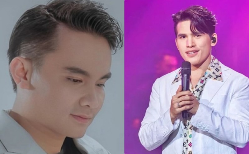 Singer Quoc Thien and Dinh Nguyen. Photo: Yeah1.