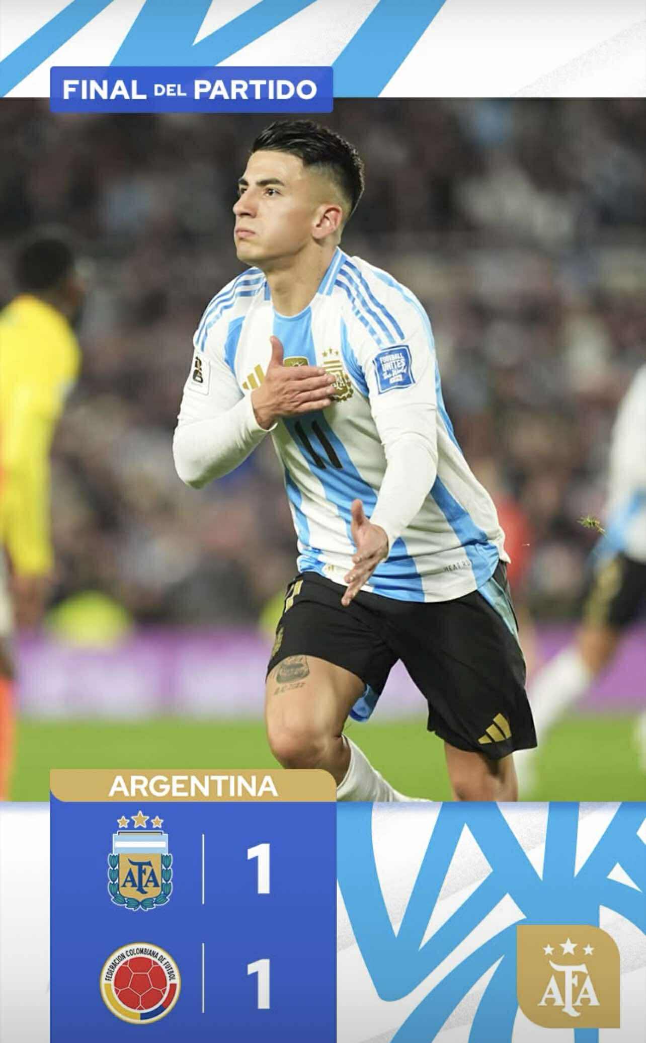 Ket qua chung cuoc. Anh: LDBD Argentina
