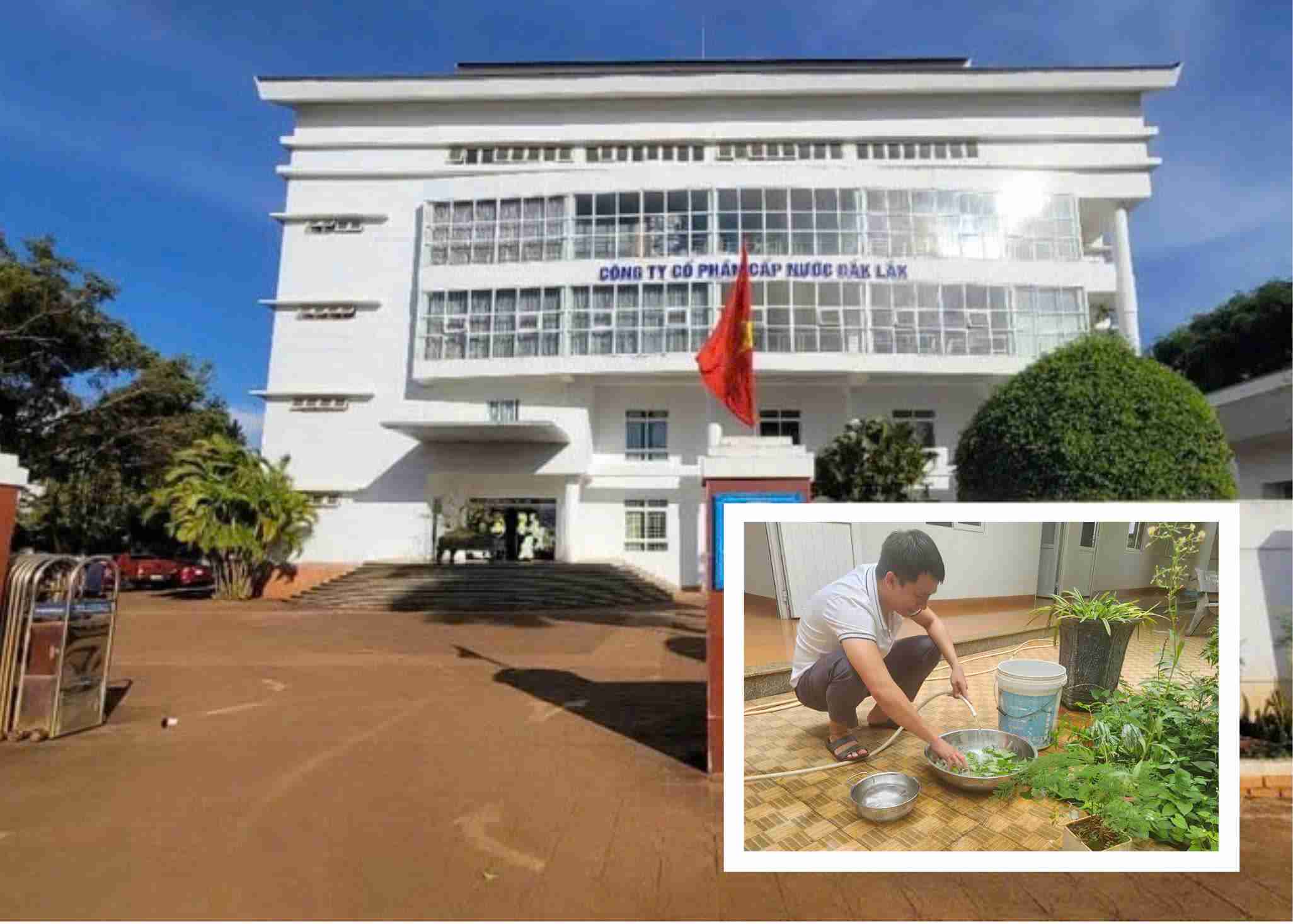 Dak Lak Water Supply Joint Stock Company (Dakwaco) is currently a exclusive water supply unit in Buon Ma Thuot city (Dak Lak province). Photo: Bao Trung