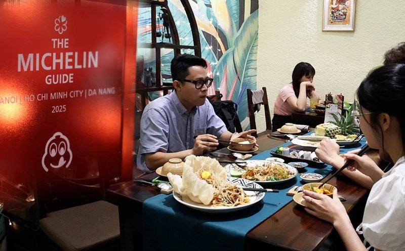 Inside a restaurant honored by Michelin for the third consecutive year in Ho Chi Minh City